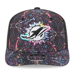 Miami Dolphins New Era 2025 NFL Crucial Catch 9SEVENTY Adjustable Hat