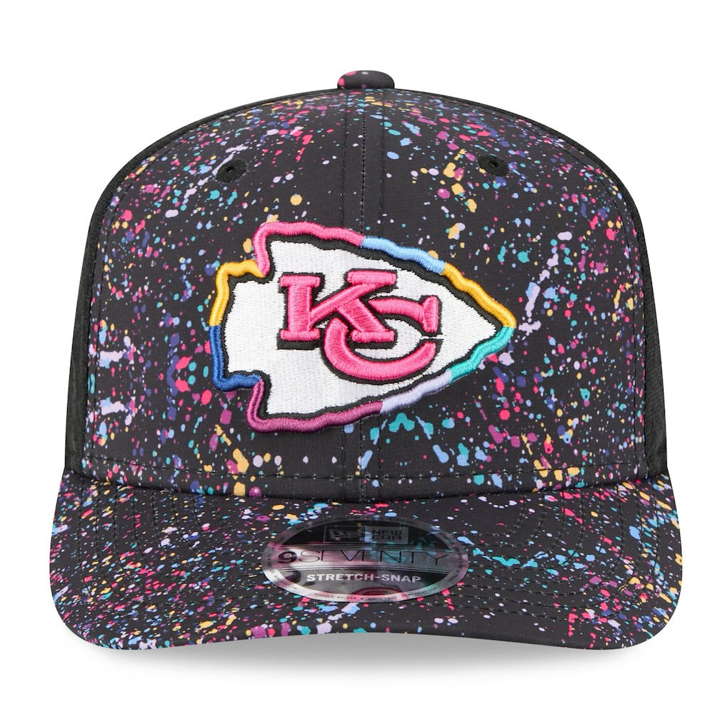 Kansas City Chiefs New Era 2025 NFL Crucial Catch 9SEVENTY Adjustable Hat