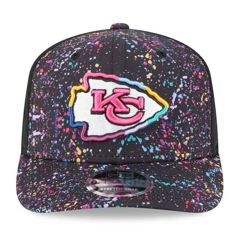 Kansas City Chiefs New Era 2025 NFL Crucial Catch 9SEVENTY Adjustable Hat