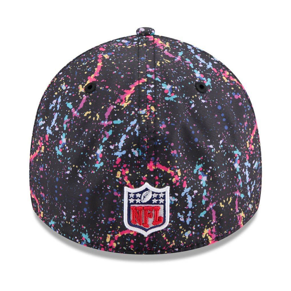 Miami Dolphins New Era 2025 NFL Crucial Catch 39THIRTY Flex Hat