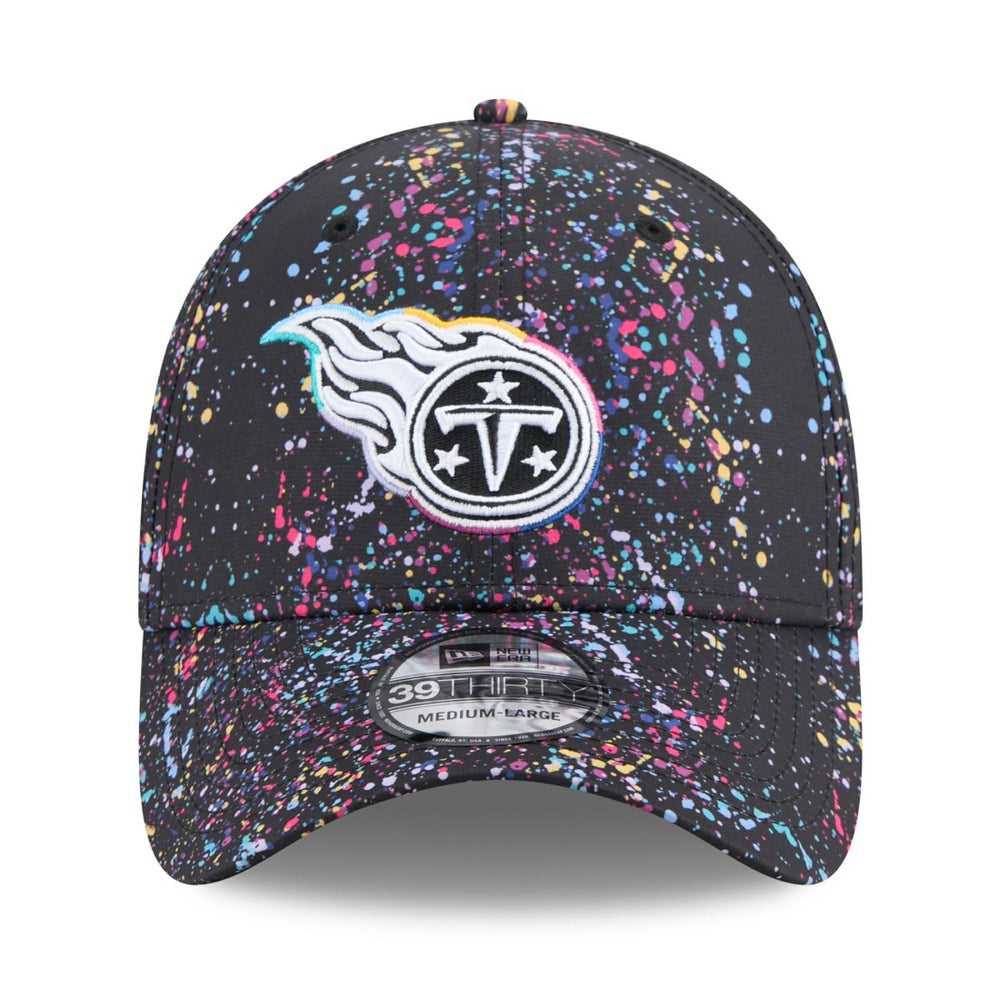 Tennessee Titans New Era 2025 NFL Crucial Catch 39THIRTY Flex Hat