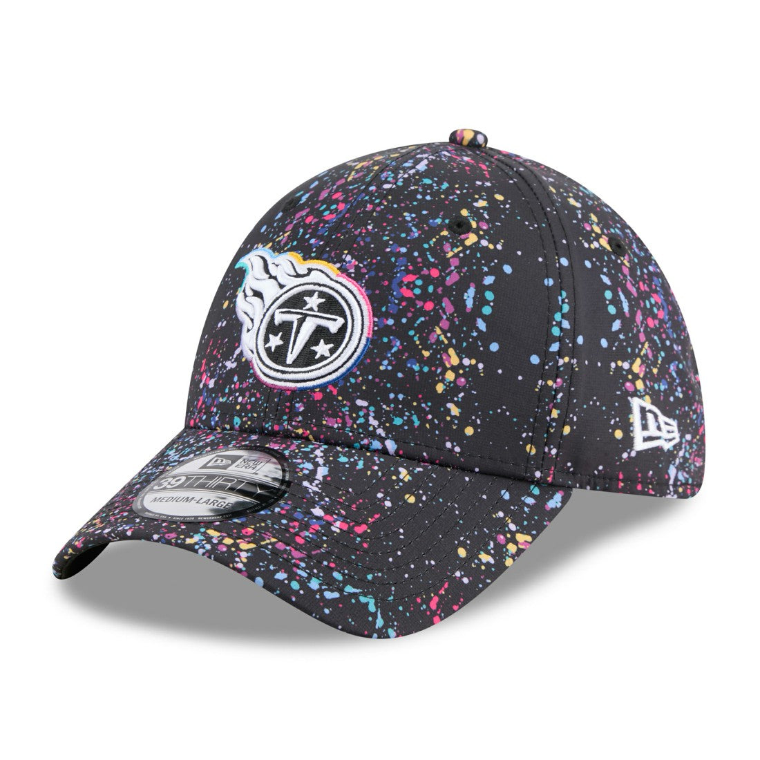 Tennessee Titans New Era 2025 NFL Crucial Catch 39THIRTY Flex Hat