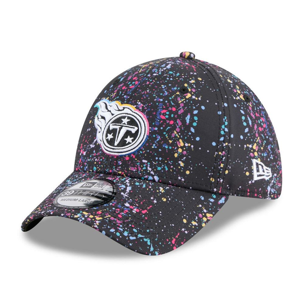 Tennessee Titans New Era 2025 NFL Crucial Catch 39THIRTY Flex Hat