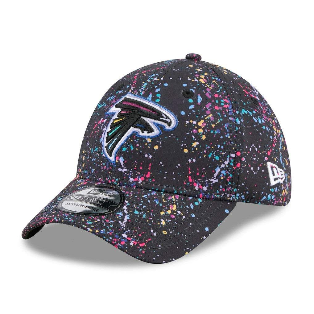 Atlanta Falcons New Era 2025 NFL Crucial Catch 39THIRTY Flex Hat