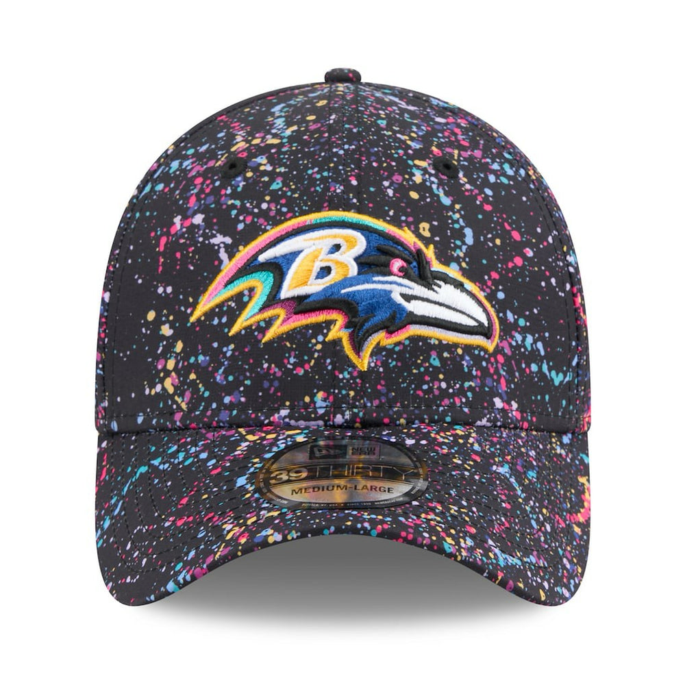 Baltimore Ravens New Era 2025 NFL Crucial Catch 39THIRTY Flex Hat