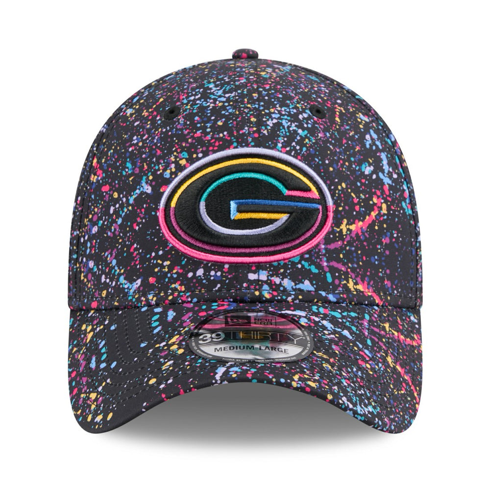 Green Bay Packers New Era 2025 NFL Crucial Catch 39THIRTY Flex Hat