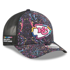 Kansas City Chiefs New Era 2025 NFL Crucial Catch 9FORTY Adjustable Hat