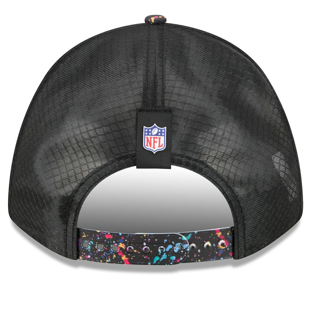 Miami Dolphins New Era 2025 NFL Crucial Catch 9FORTY Adjustable Hat