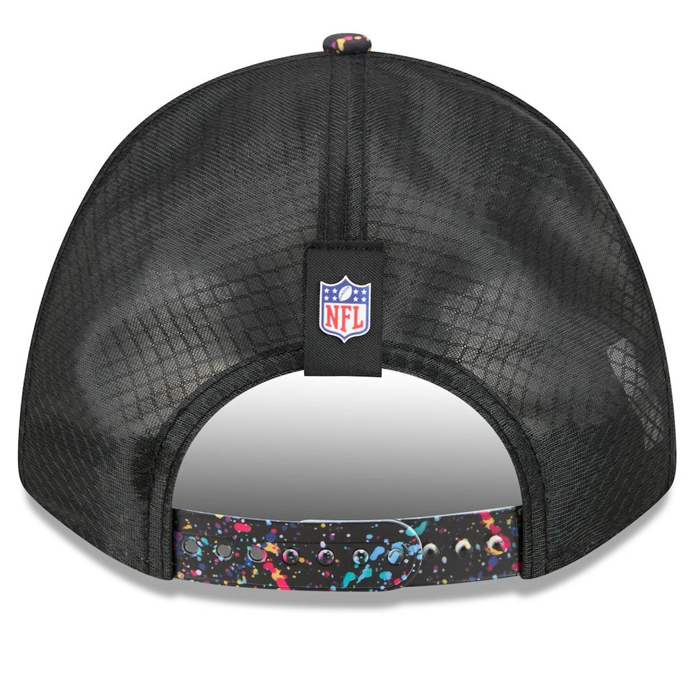 Miami Dolphins New Era 2025 NFL Crucial Catch 9FORTY Adjustable Hat