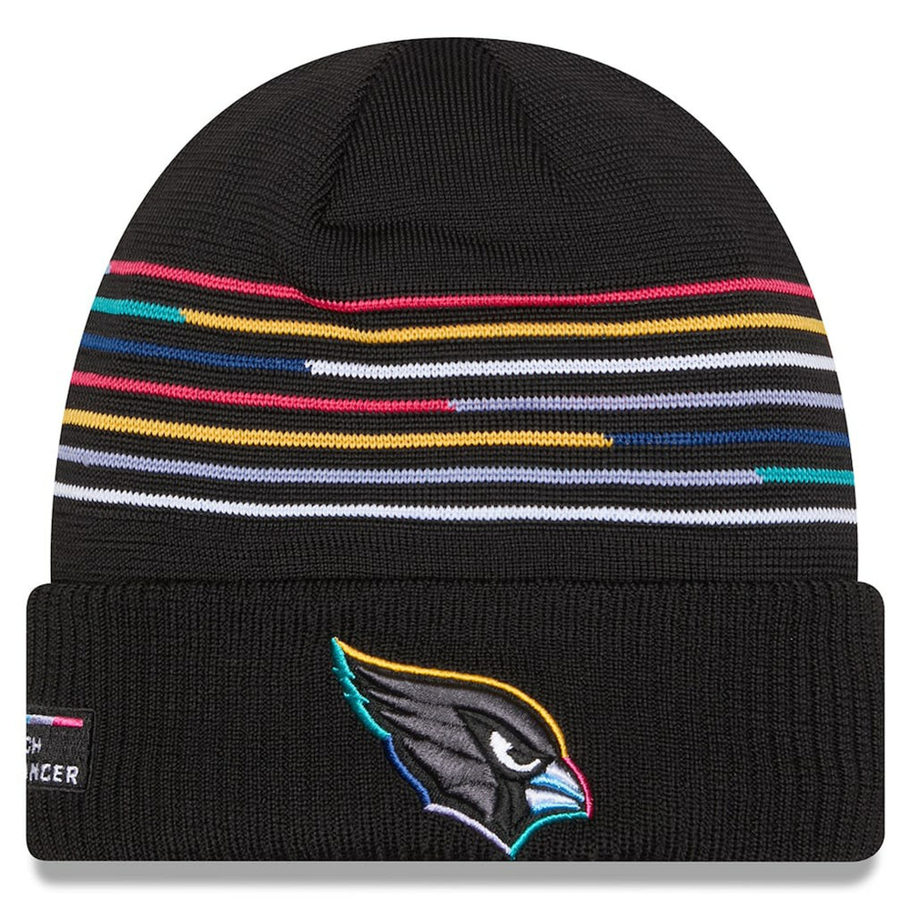Arizona Cardinals New Era 2025 NFL Crucial Catch Cuffed Knit Hat