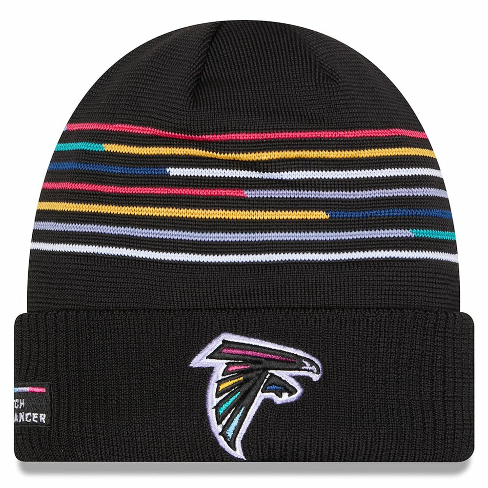 Atlanta Falcons New Era 2025 NFL Crucial Catch Cuffed Knit Hat