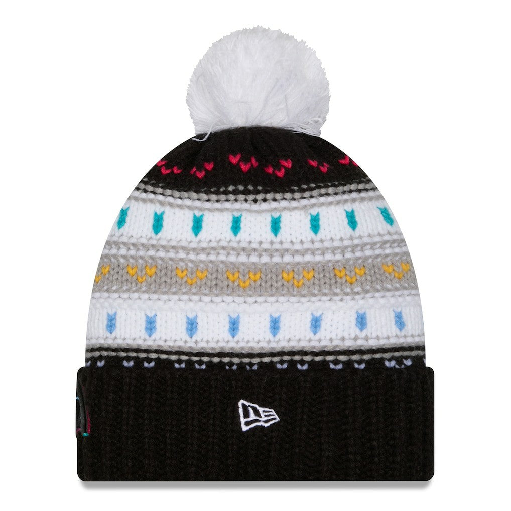 Los Angeles Rams New Era Women's 2025 NFL Crucial Catch Cuffed Knit Hat with Pom