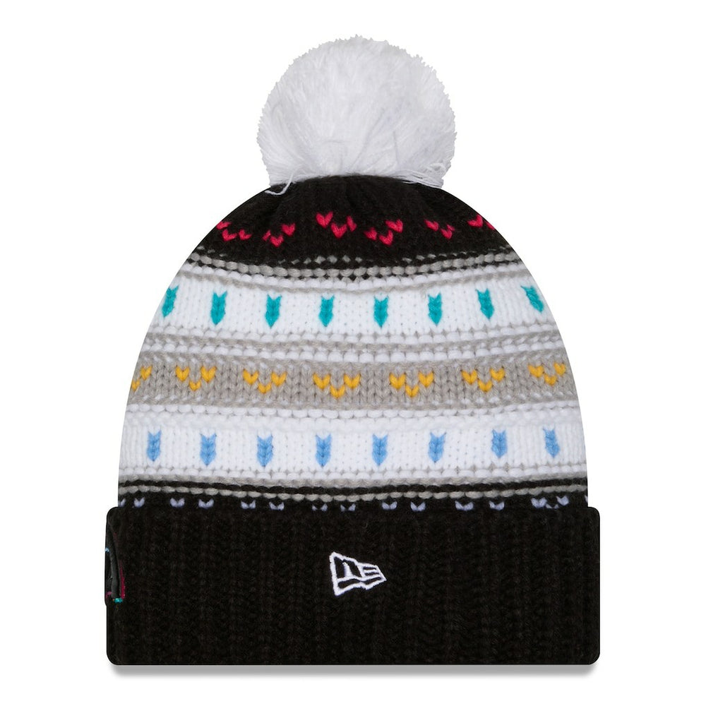 Los Angeles Rams New Era Women's 2025 NFL Crucial Catch Cuffed Knit Hat with Pom