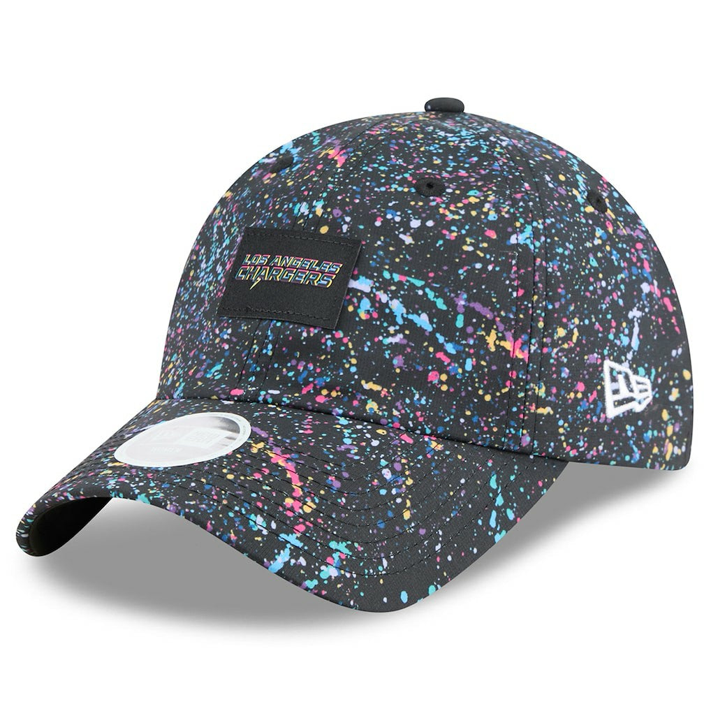 Los Angeles Chargers New Era Women's 2025 NFL Crucial Catch Pony Tail Adjustable Hat