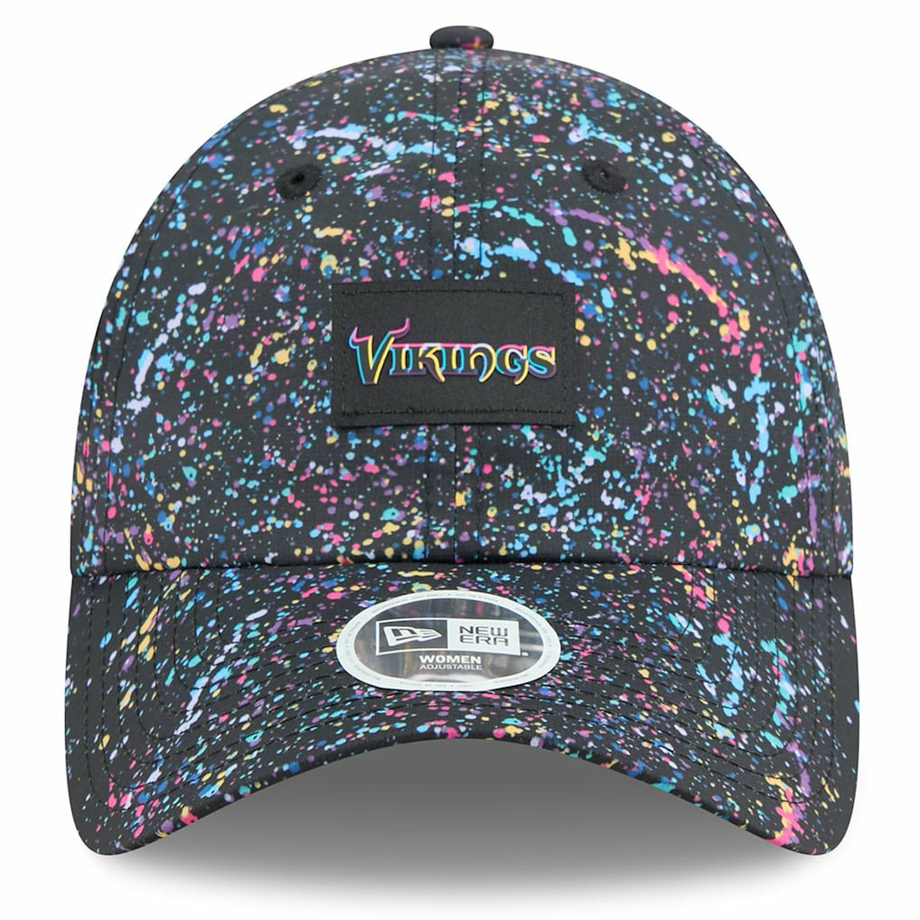 Minnesota Vikings New Era Women's 2025 NFL Crucial Catch Pony Tail Adjustable Hat