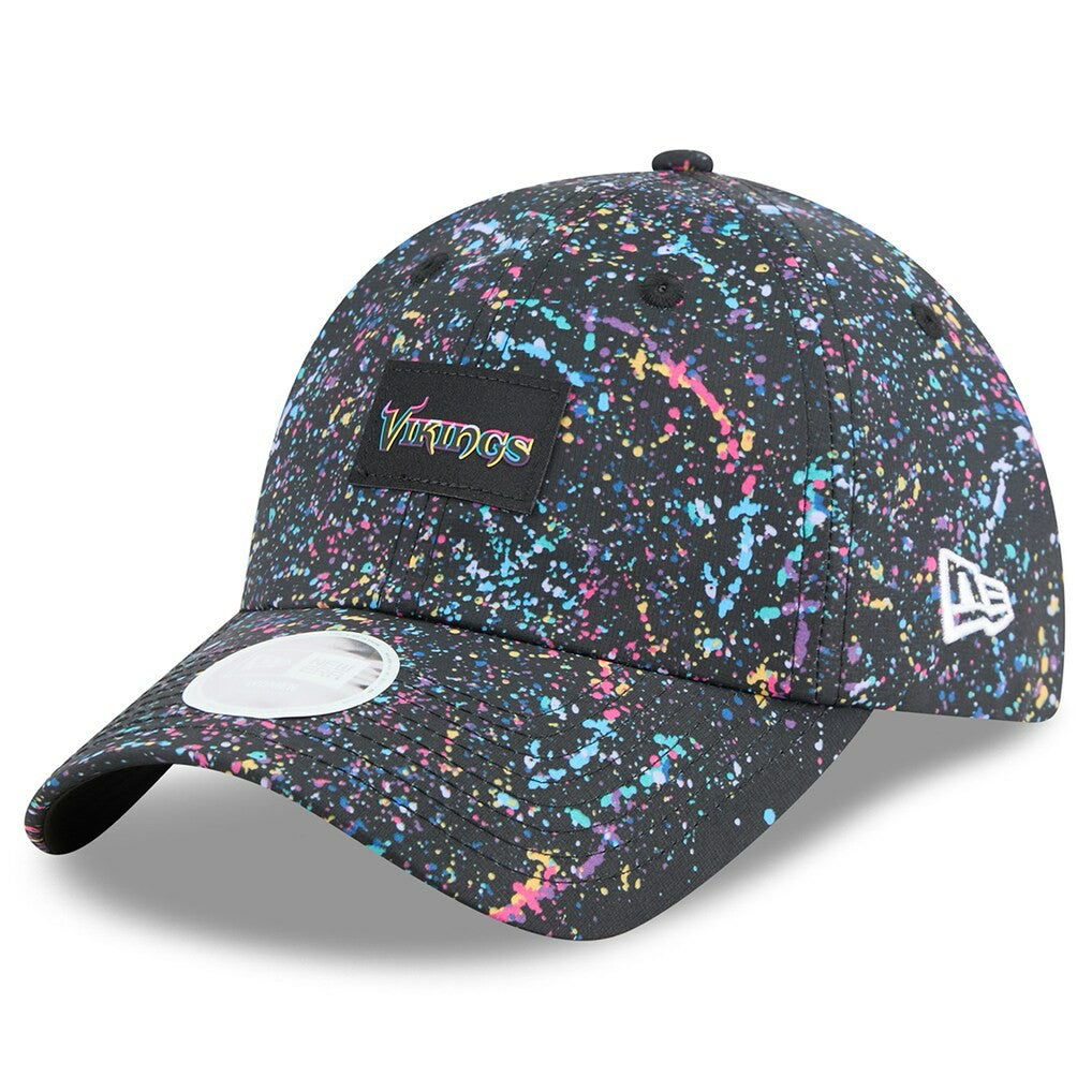 Minnesota Vikings New Era Women's 2025 NFL Crucial Catch Pony Tail Adjustable Hat
