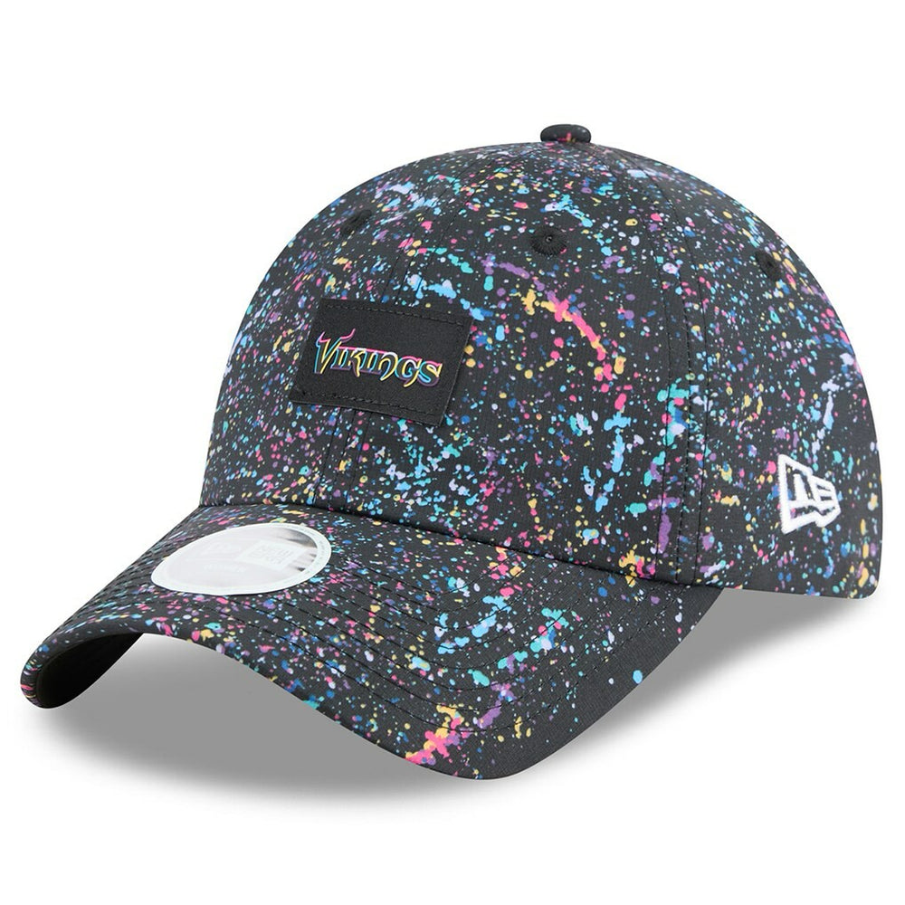 Minnesota Vikings New Era Women's 2025 NFL Crucial Catch Pony Tail Adjustable Hat