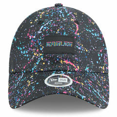 Philadelphia Eagles New Era Women's 2025 NFL Crucial Catch Pony Tail Adjustable Hat