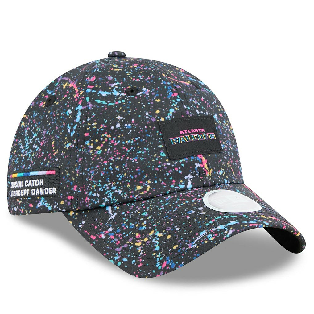 Atlanta Falcons New Era Women's 2025 NFL Crucial Catch Pony Tail Adjustable Hat
