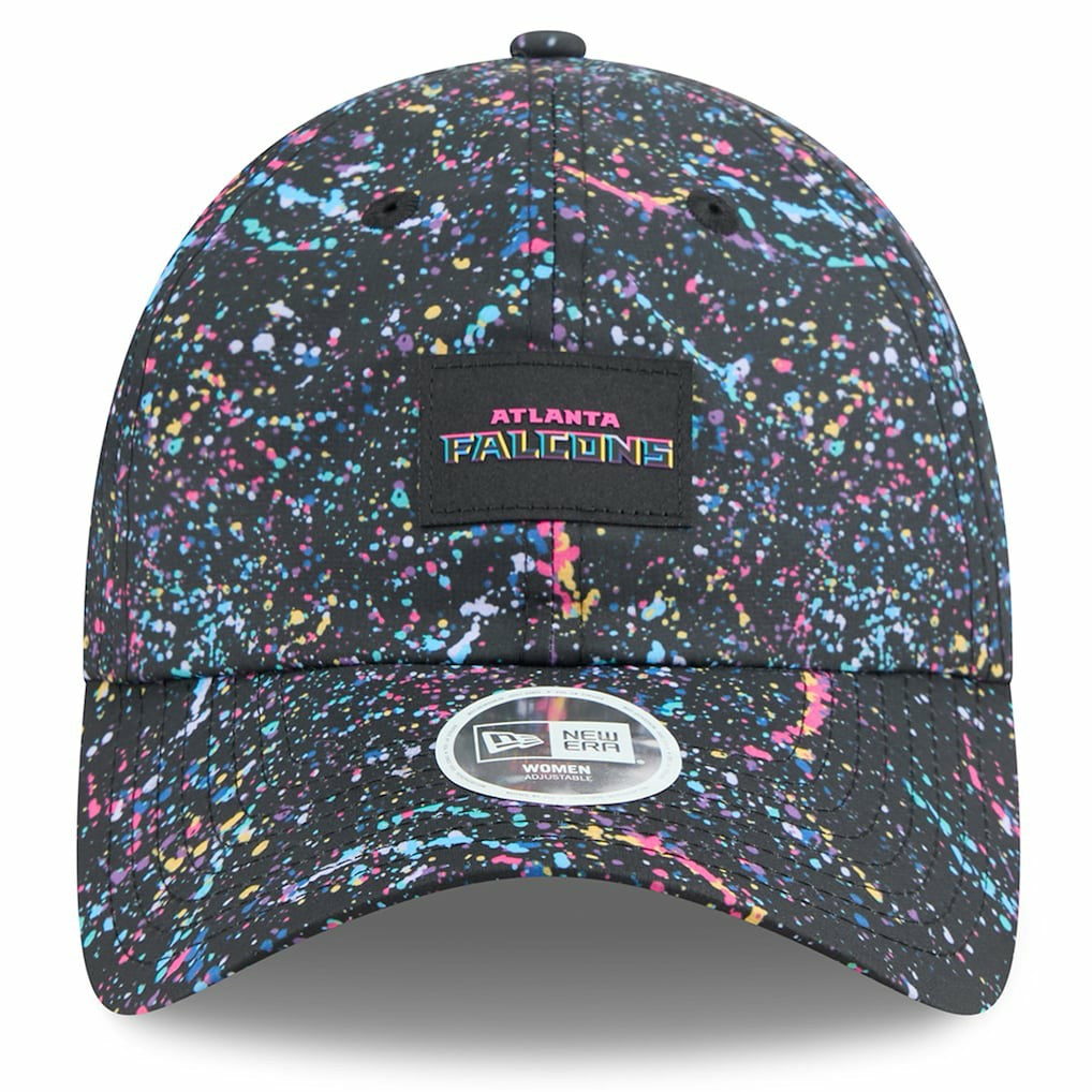Atlanta Falcons New Era Women's 2025 NFL Crucial Catch Pony Tail Adjustable Hat