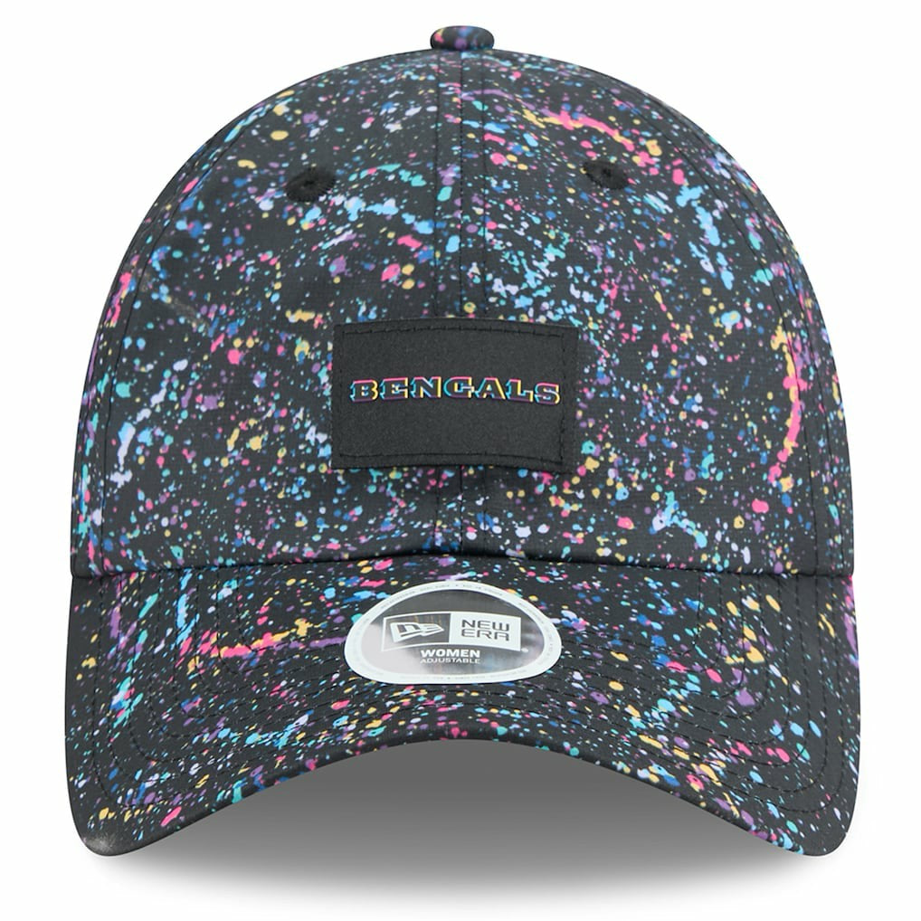 Cincinnati Bengals New Era Women's 2025 NFL Crucial Catch Pony Tail Adjustable Hat