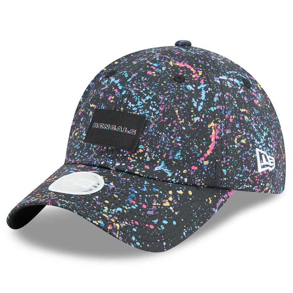Cincinnati Bengals New Era Women's 2025 NFL Crucial Catch Pony Tail Adjustable Hat