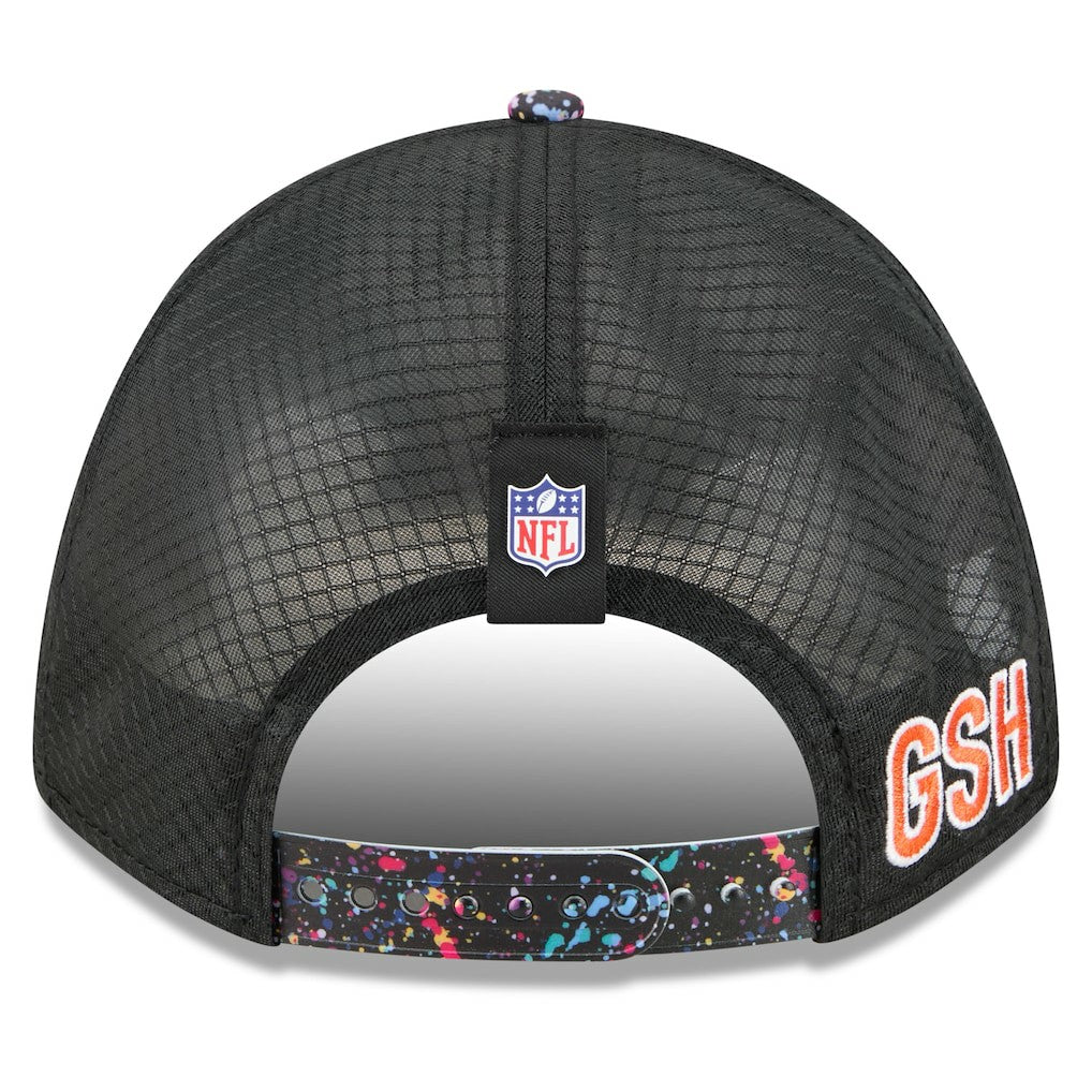 Chicago Bears New Era Youth 2025 NFL Crucial Catch 9FORTY Adjustable Hat