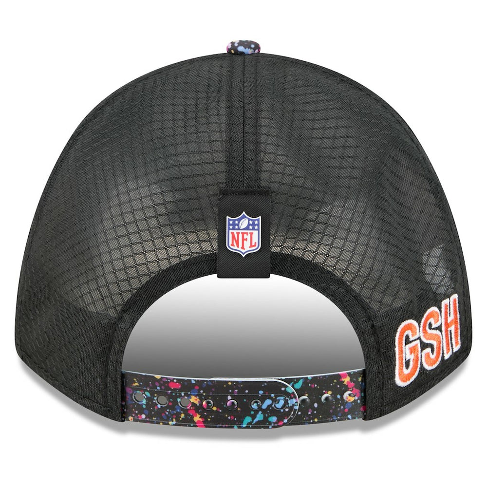 Chicago Bears New Era Youth 2025 NFL Crucial Catch 9FORTY Adjustable Hat