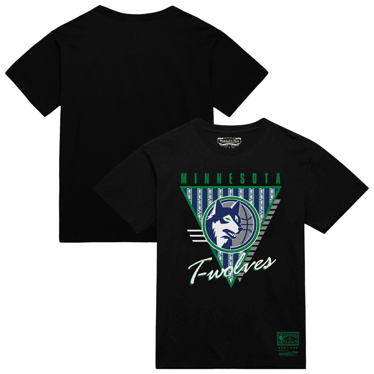 Minnesota Timberwolves Worldwide Collection Tri-Logo T-Shirt For Sale
