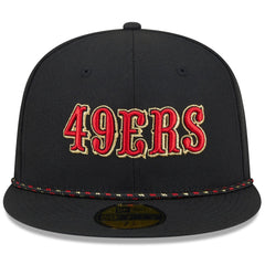 San Francisco 49ers New Era 2025 Rivalries Collection Sideline Rope 59FIFTY Fitted Hat