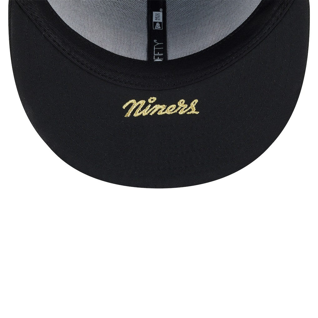 San Francisco 49ers New Era 2025 Rivalries Collection Sideline Rope 59FIFTY Fitted Hat