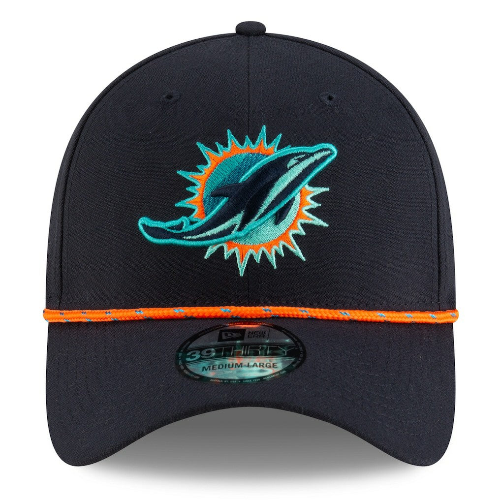 Miami Dolphins New Era 2025 Rivalries Collection Sideline 39THIRTY Flex Hat