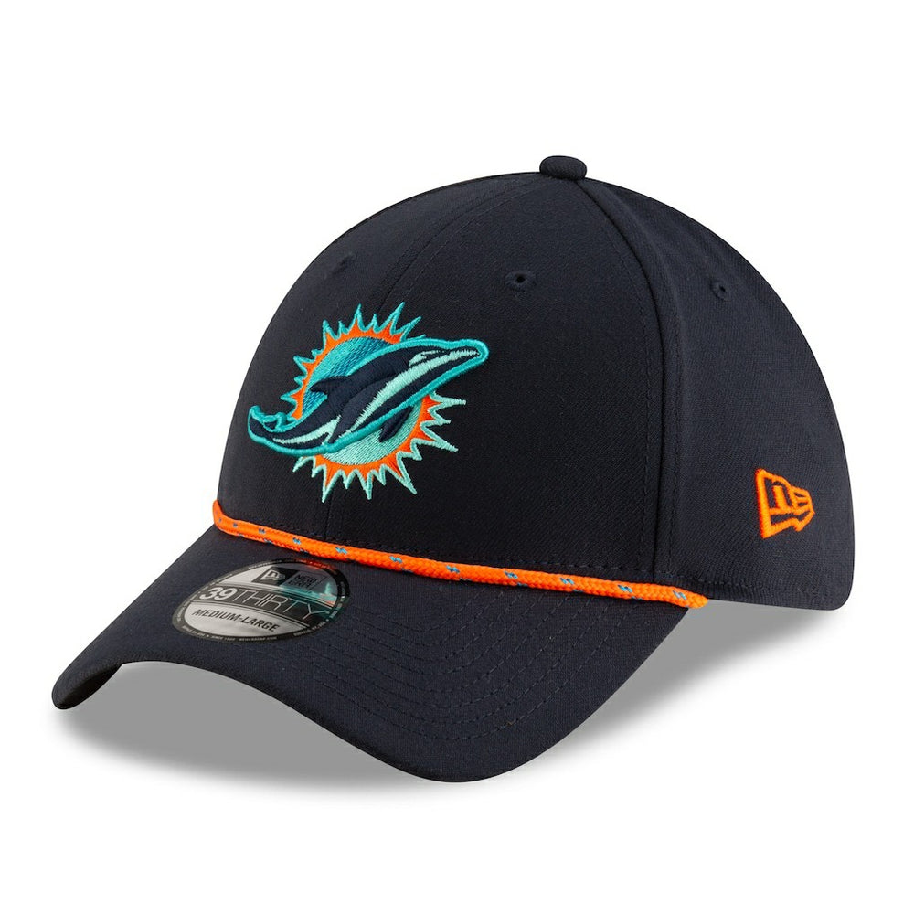 Miami Dolphins New Era 2025 Rivalries Collection Sideline 39THIRTY Flex Hat