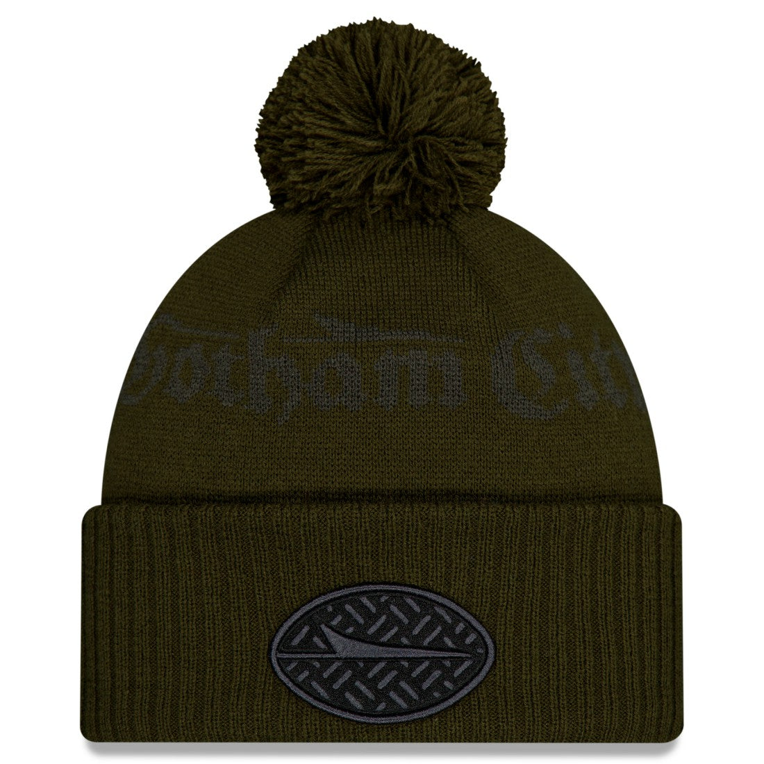 New York Jets New Era 2025 Rivalries Collection Sideline Cuffed Knit Hat with Pom