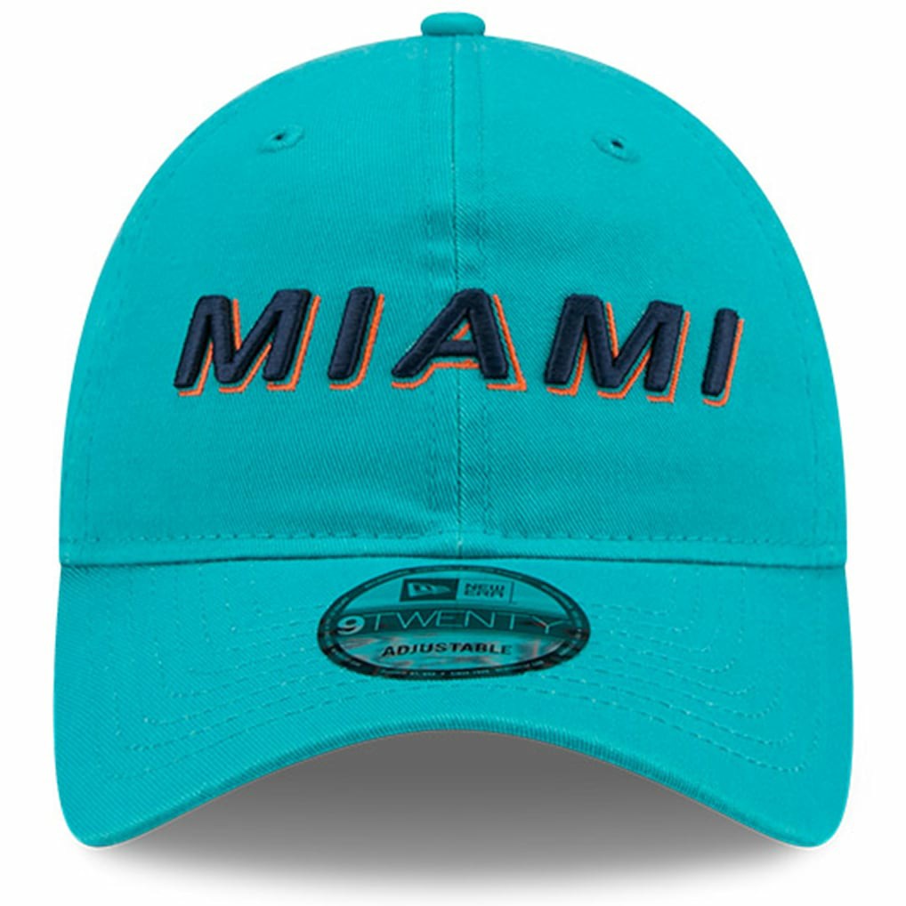 Miami Dolphins New Era 2025 Rivalries Collection Team 9TWENTY Adjustable Hat