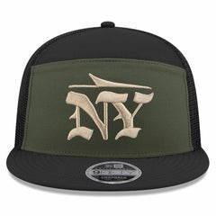 New York Jets New Era 2025 Rivalries Collection Team Split Panel 9FIFTY Snapback Hat