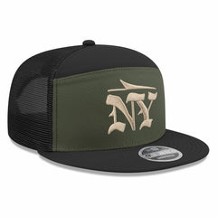 New York Jets New Era 2025 Rivalries Collection Team Split Panel 9FIFTY Snapback Hat