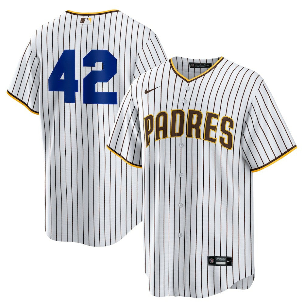 San Diego Padres Nike Home  2025 Jackie Robinson Day Replica Jersey | MLB Outlet