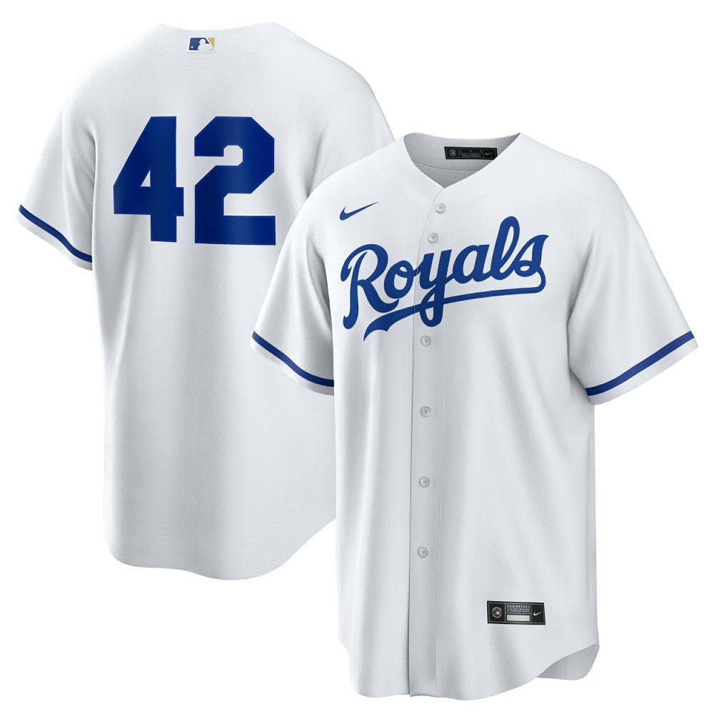 Kansas City Royals Nike Home  2025 Jackie Robinson Day Replica Jersey | MLB US