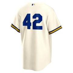 Milwaukee Brewers Nike Home  2025 Jackie Robinson Day Replica Jersey | MLB Sale