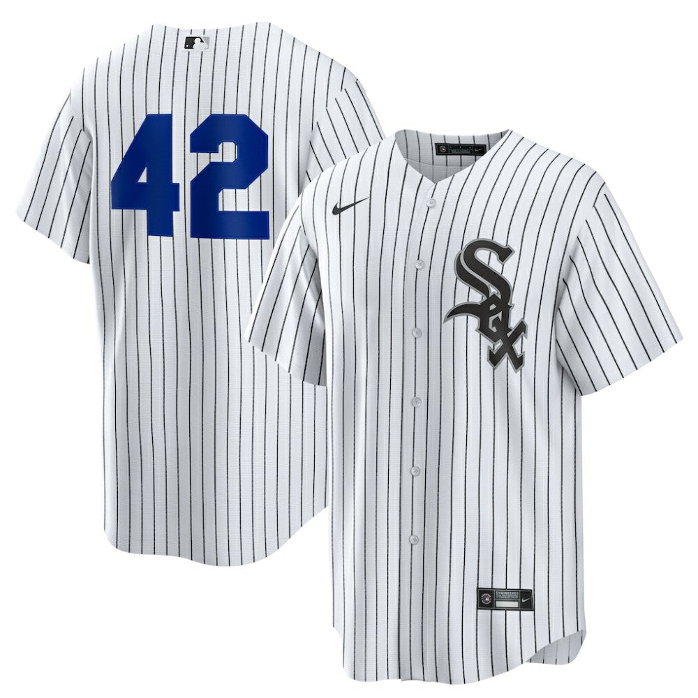 Chicago White Sox Nike Home  2025 Jackie Robinson Day Replica Jersey | MLB New
