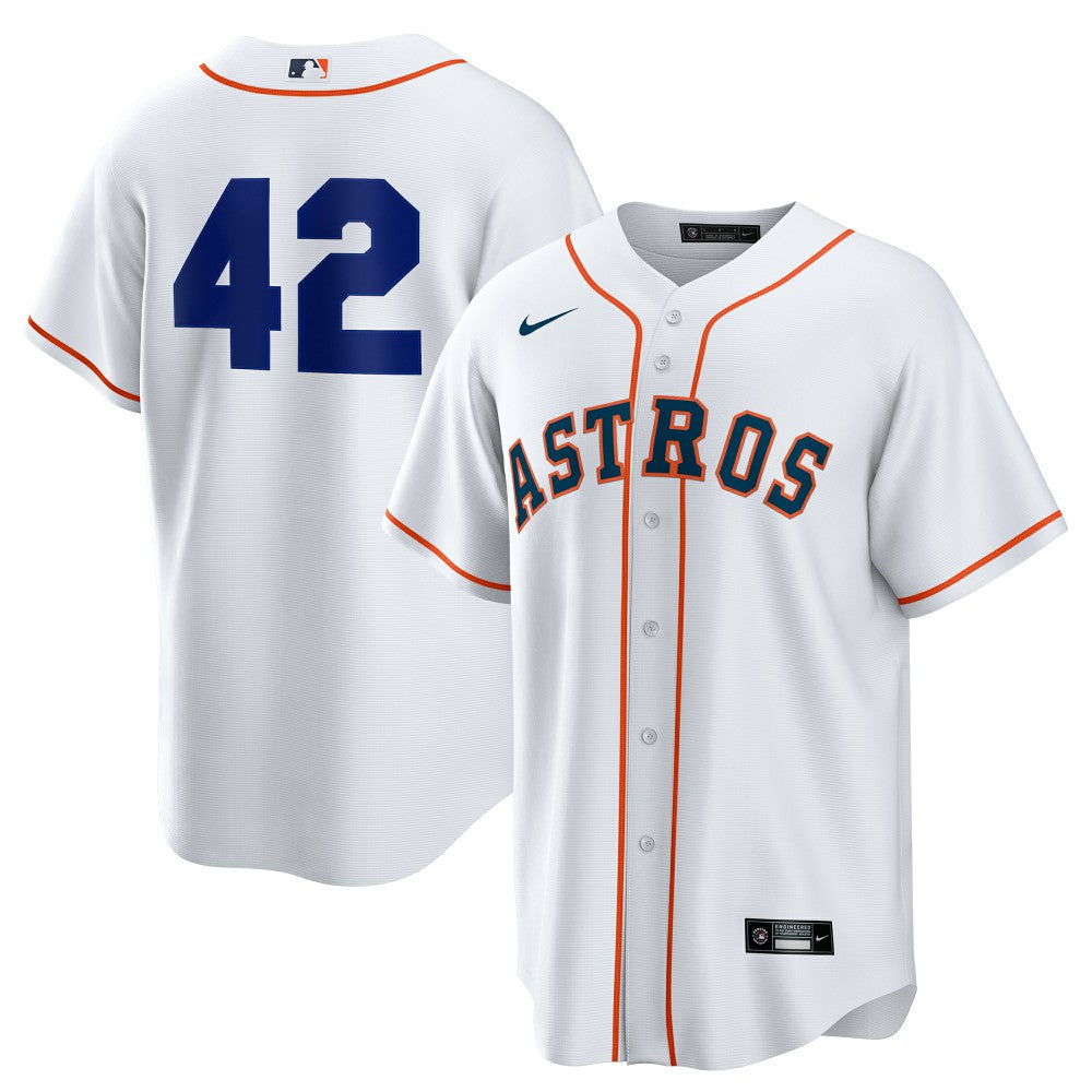 Houston Astros Nike Home  2025 Jackie Robinson Day Replica Jersey | MLB Discount