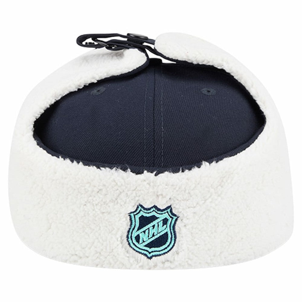 Seattle Kraken New Era Injection Dog Ear Classic Fitted Hat For Sale
