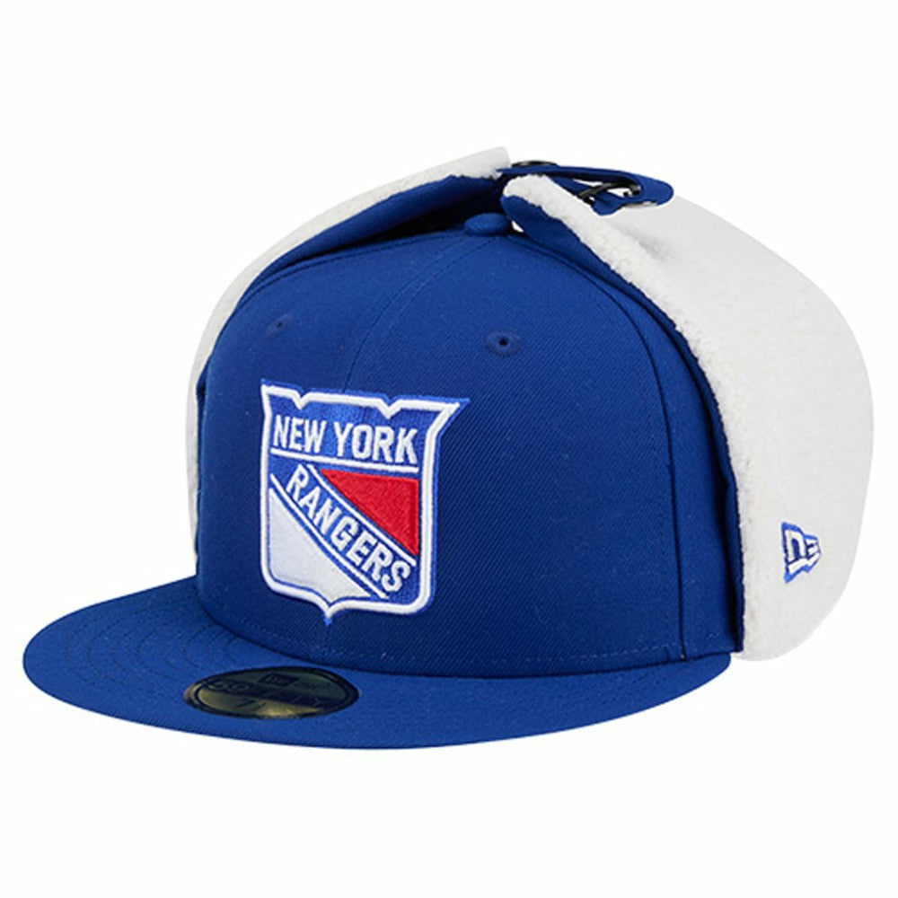New York Rangers New Era Injection Dog Ear Classic Fitted Hat Sale