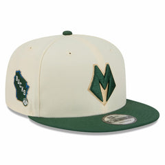 Milwaukee Bucks 2025/26 City Edition 9FIFTY Snapback Hat Discount