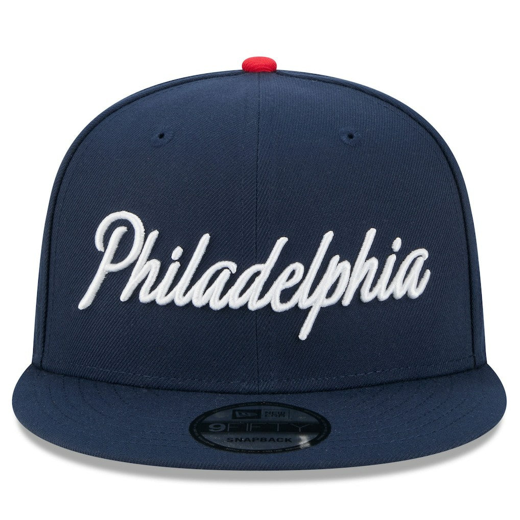 Philadelphia 76ers 2025/26 City Edition 9FIFTY Snapback Hat sale Discount