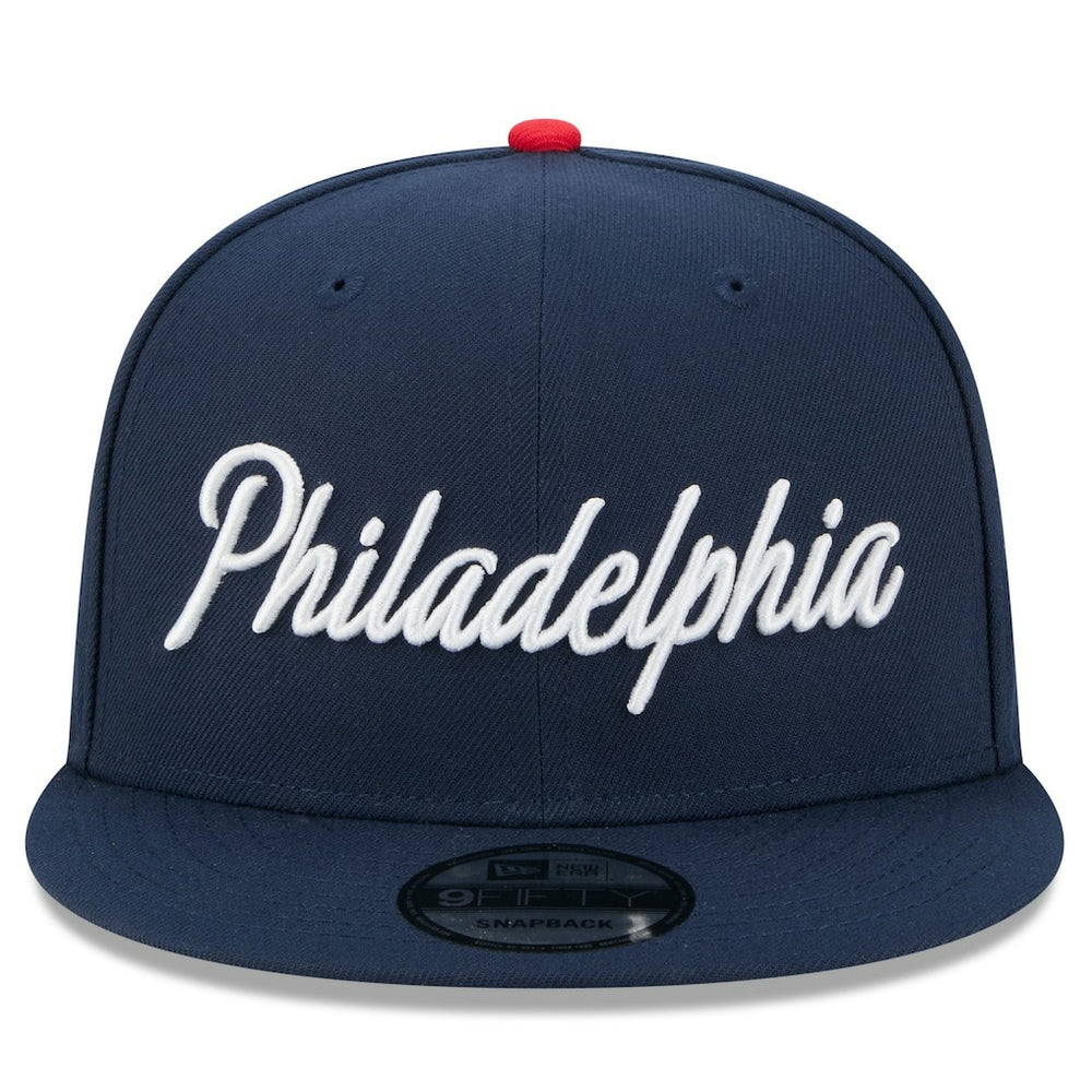 Philadelphia 76ers 2025/26 City Edition 9FIFTY Snapback Hat sale Discount