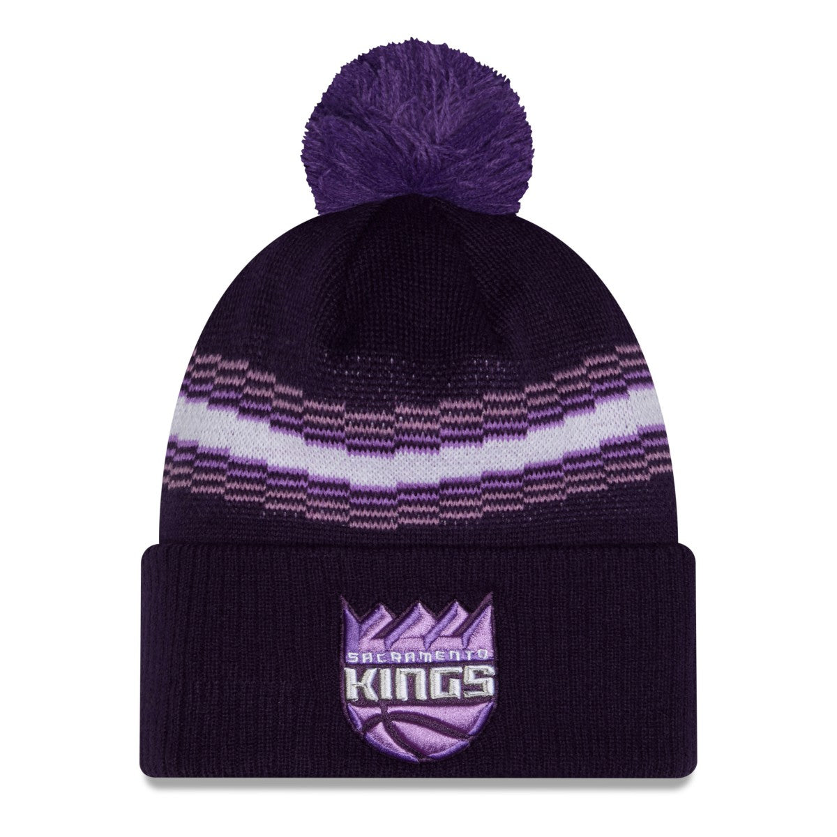 Sacramento Kings 2025/26 City Edition Cuffed Knit Hat with Pom Discount