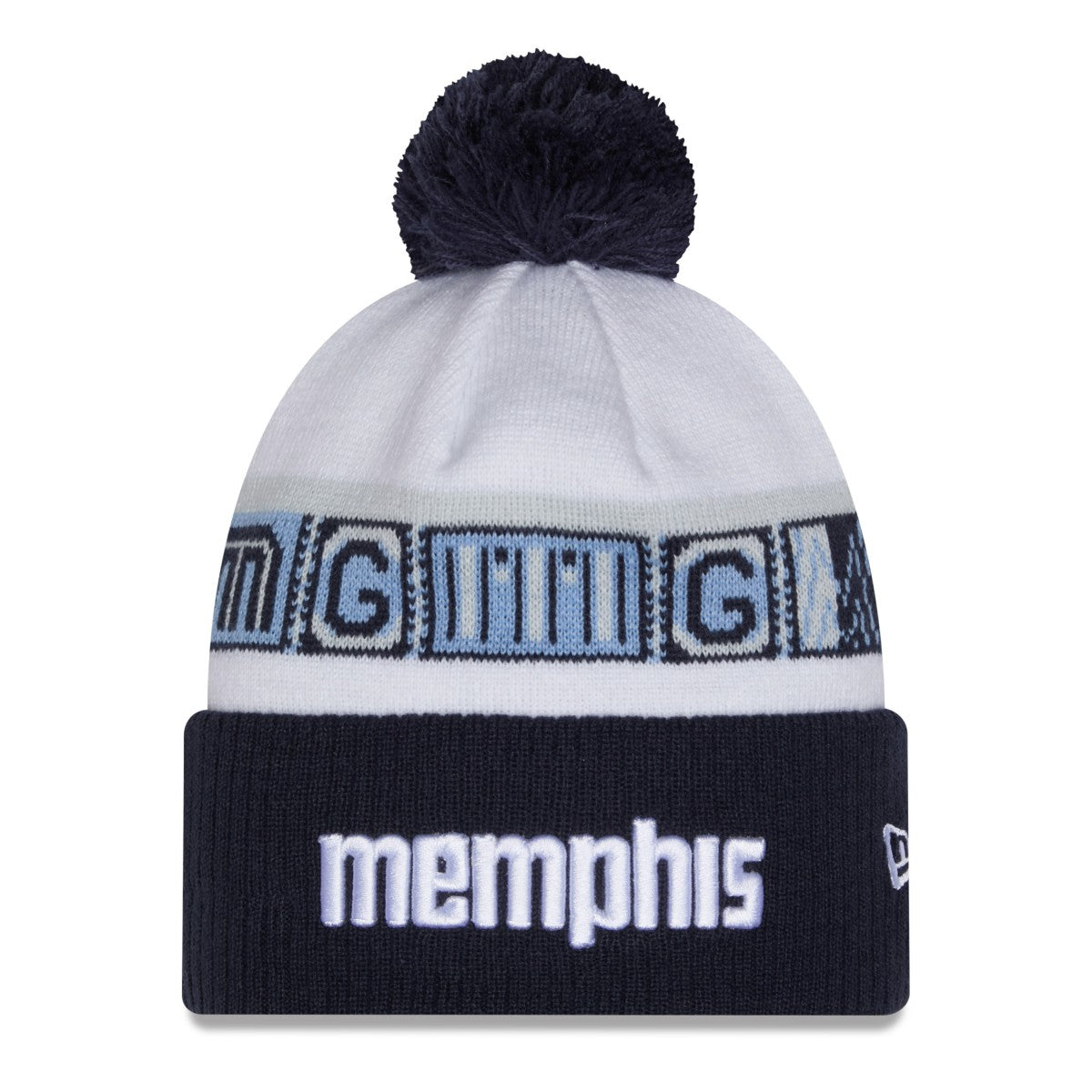 Memphis Grizzlies 2025/26 City Edition Cuffed Knit Hat with Pom On Sale
