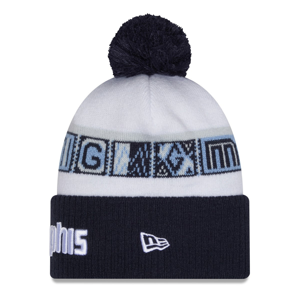 Memphis Grizzlies 2025/26 City Edition Cuffed Knit Hat with Pom On Sale